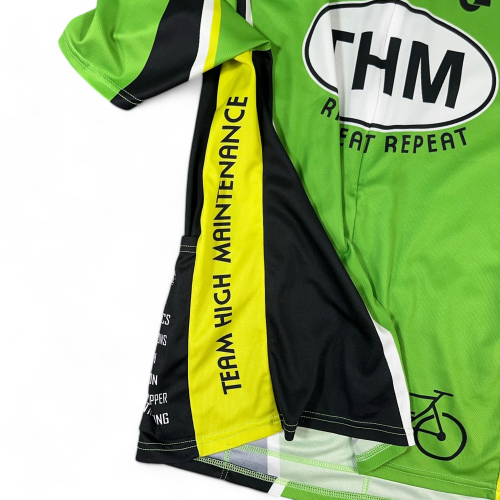 Champion System Cycling Jersey Green Indiana Ride Eat Repeat Women 3XL - Picture 8 of 11